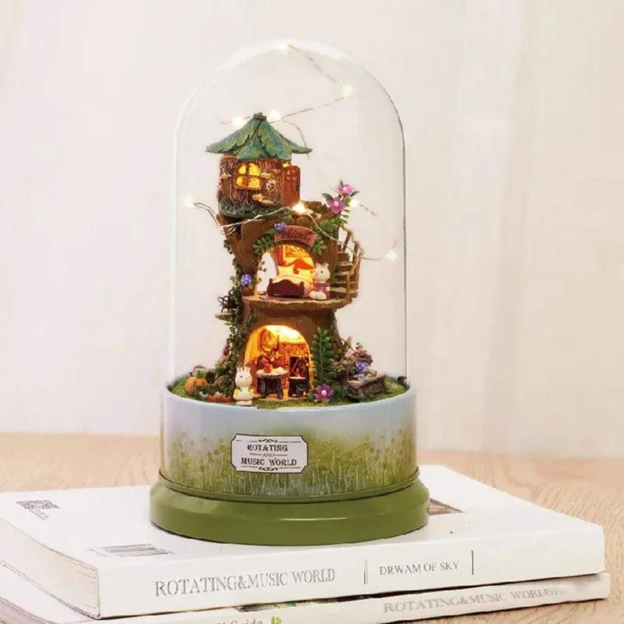 Wizardi Miniature Roombox Kit: The Forest Whim Dollhouse Kit